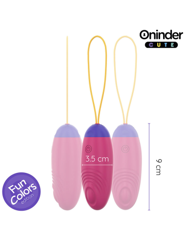 ONINDER CUTE - LOVE PLEASURE HUEVO VIBRO-WAVE TAPPING SILICONA - APP MUNDIAL GRATUITA