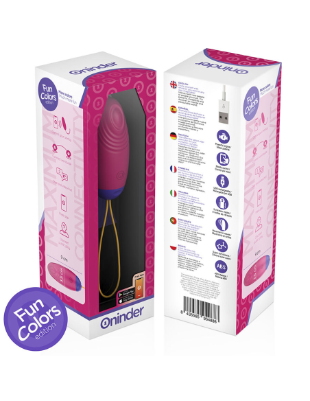 ONINDER CUTE - LOVE PLEASURE HUEVO VIBRO-WAVE TAPPING SILICONA - APP MUNDIAL GRATUITA
