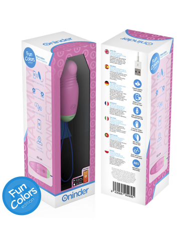 ONINDER CUTE - LOVE PLEASURE HUEVO VIBRO-ROTADOR 360 SILICONA - APP MUNDIAL GRATUITA