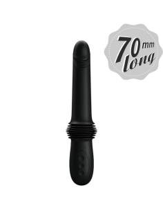 PRETTY LOVE - PAZUZU VIBRADOR 3 MODOS DE EMPUJE NEGRO