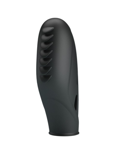 PRETTY LOVE - GILO VIBRADOR DE DEDO SILICONA NEGRO