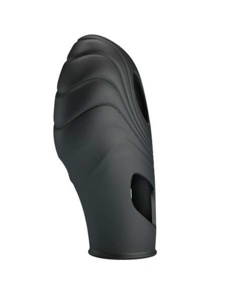 PRETTY LOVE - LICH VIBRADOR DE DEDO SILICONA NEGRO