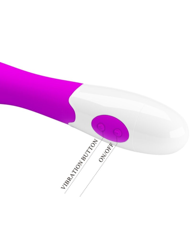 PRETTY LOVE - ELEMENTAL VIBRADOR 30 MODOS DE VIBRACIÓN MORADO