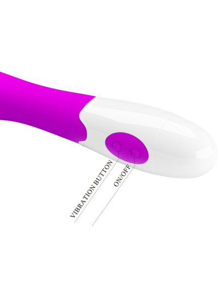 PRETTY LOVE - ELEMENTAL VIBRADOR 30 MODOS DE VIBRACIÓN MORADO