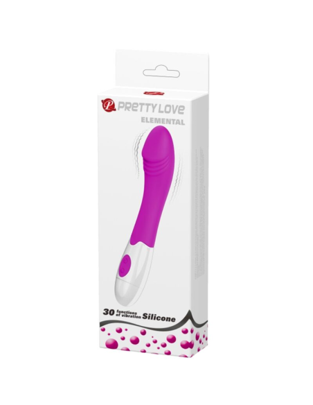 PRETTY LOVE - ELEMENTAL VIBRADOR 30 MODOS DE VIBRACIÓN MORADO
