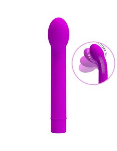 PRETTY LOVE - LOGAN VIBRADOR PUNTO G 10 VIBRACIONES MORADO