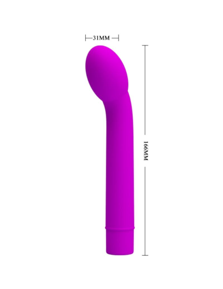 PRETTY LOVE - LOGAN VIBRADOR PUNTO G 10 VIBRACIONES MORADO