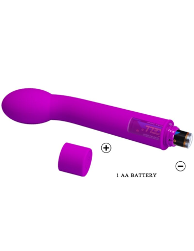 PRETTY LOVE - LOGAN VIBRADOR PUNTO G 10 VIBRACIONES MORADO