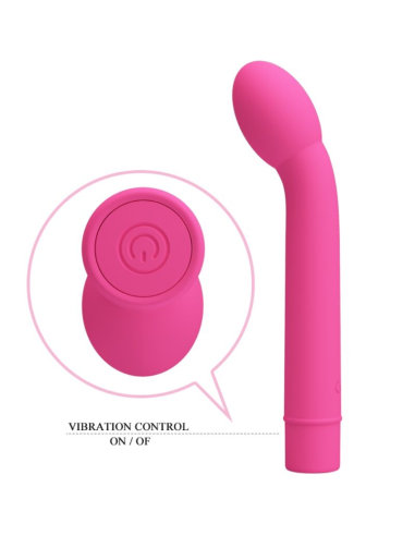 PRETTY LOVE - LOGAN VIBRADOR PUNTO G 10 VIBRACIONES ROSA
