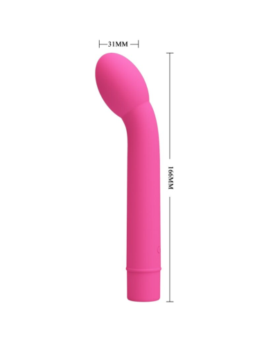 PRETTY LOVE - LOGAN VIBRADOR PUNTO G 10 VIBRACIONES ROSA