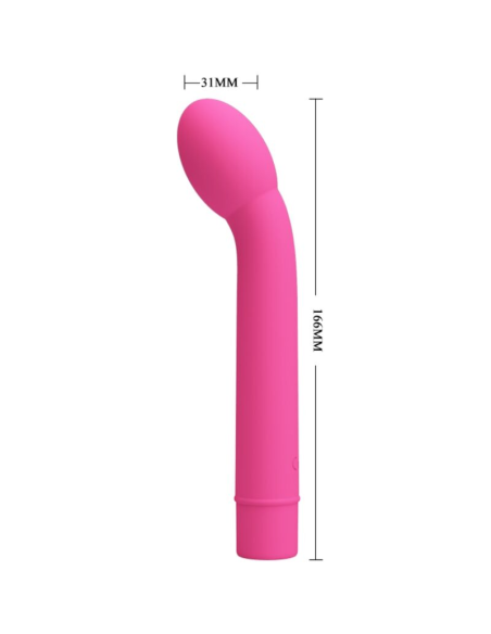 PRETTY LOVE - LOGAN VIBRADOR PUNTO G 10 VIBRACIONES ROSA