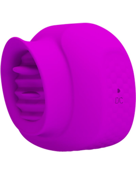 PRETTY LOVE - ESTELLE LENGUA ESTIMULADORA CLÍTORIS 12 VIBRACIONES MORADO