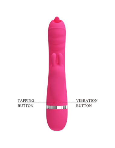 PRETTY LOVE - PHOENIX VIBRADOR RABBIT MULTIFUNCIÓN ROSA