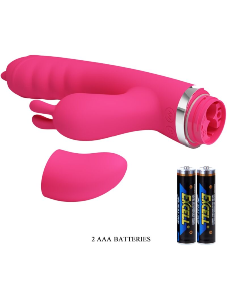 PRETTY LOVE - PHOENIX VIBRADOR RABBIT MULTIFUNCIÓN ROSA