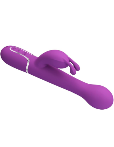 PRETTY LOVE - DEJON VIBRADOR RABBIT MULTIFUNCIÓN 3 EN 1 MORADO
