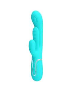 PRETTY LOVE - SHANIA TRIPLE VIBRADOR RABBIT MULTIFUNCIÓN 3 EN 1