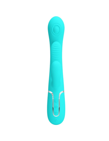 PRETTY LOVE - SHANIA TRIPLE VIBRADOR RABBIT MULTIFUNCIÓN 3 EN 1