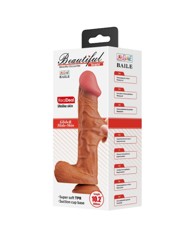 BAILE - BERGRISI DILDO REALÍSTICO 26 CM NATURAL