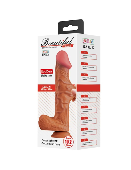 BAILE - BERGRISI DILDO REALÍSTICO 26 CM NATURAL