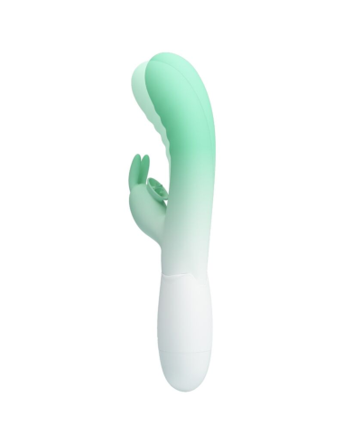 PRETTY LOVE - CERBERUS VIBRADOR RABBIT 3O VIBRACIONES VERDE