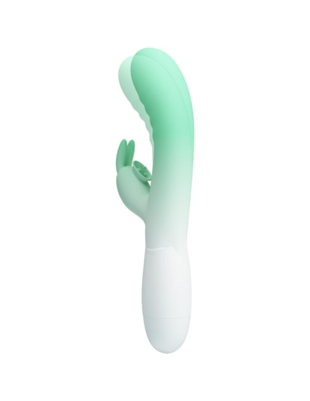 PRETTY LOVE - CERBERUS VIBRADOR RABBIT 3O VIBRACIONES VERDE