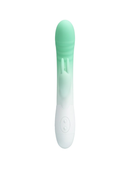 PRETTY LOVE - CERBERUS VIBRADOR RABBIT 3O VIBRACIONES VERDE