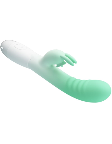 PRETTY LOVE - CERBERUS VIBRADOR RABBIT 3O VIBRACIONES VERDE