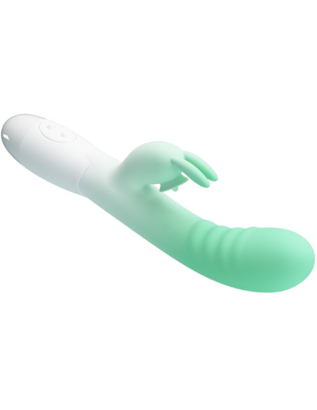 PRETTY LOVE - CERBERUS VIBRADOR RABBIT 3O VIBRACIONES VERDE