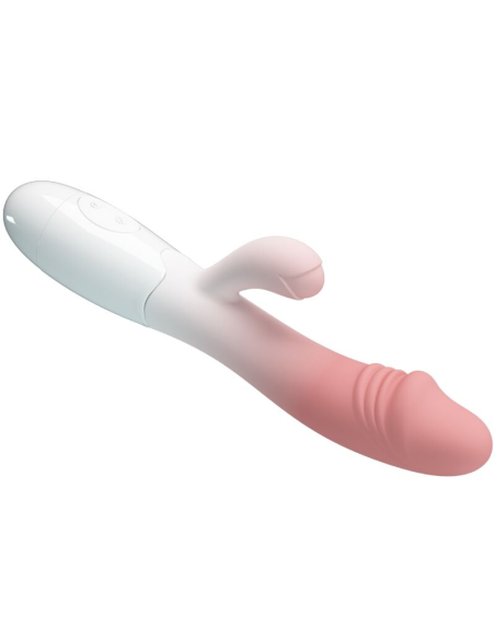 PRETTY LOVE - SNAPPY VIBRADOR RABBIT 3O VIBRACIONES ROSA
