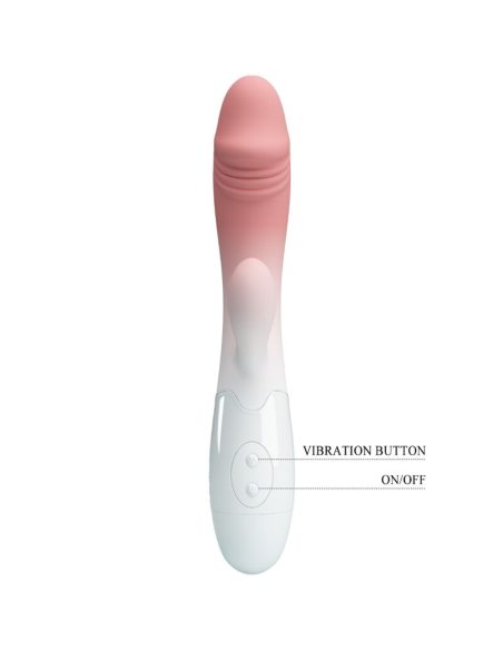 PRETTY LOVE - SNAPPY VIBRADOR RABBIT 3O VIBRACIONES ROSA
