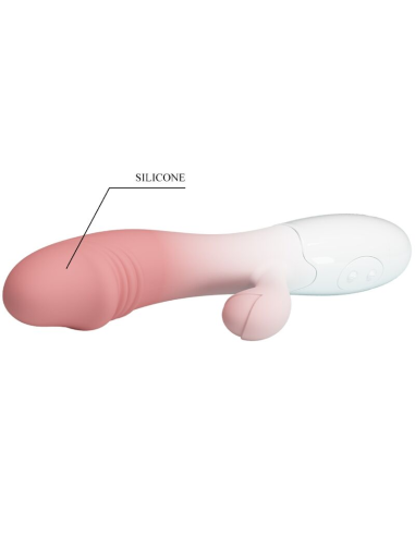 PRETTY LOVE - SNAPPY VIBRADOR RABBIT 3O VIBRACIONES ROSA