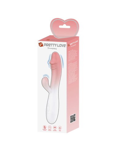 PRETTY LOVE - SNAPPY VIBRADOR RABBIT 3O VIBRACIONES ROSA