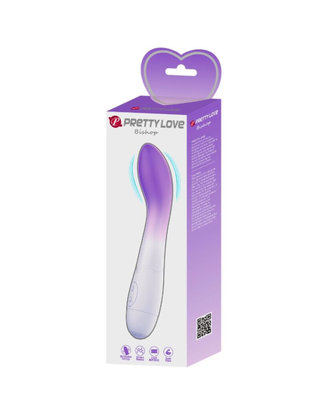 PRETTY LOVE - BISHOP VIBRADOR PUNTO G 30 VIBRACIONES MORADO