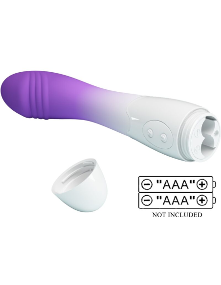 PRETTY LOVE - ELEMENTAL VIBRADOR PUNTO G 30 VIBRACIONES MORADO