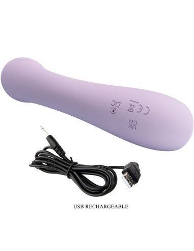 PRETTY LOVE - ROSOLYN VIBRADOR RABBIT 10 VIBRACIONES MORADO