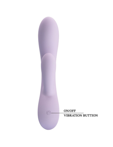 PRETTY LOVE - ROSOLYN VIBRADOR RABBIT 10 VIBRACIONES MORADO