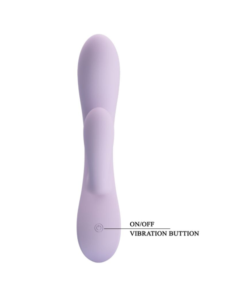 PRETTY LOVE - ROSOLYN VIBRADOR RABBIT 10 VIBRACIONES MORADO