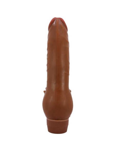BAILE - BARBARA VIBRADOR REALÍSTICO 19.5 CM MULATO