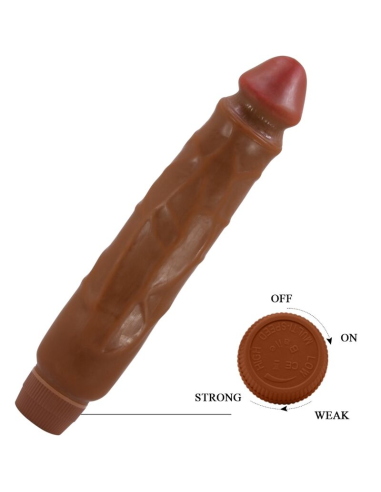 BAILE - JACK VIBRADOR REALÍSTICO 26 CM MULATO
