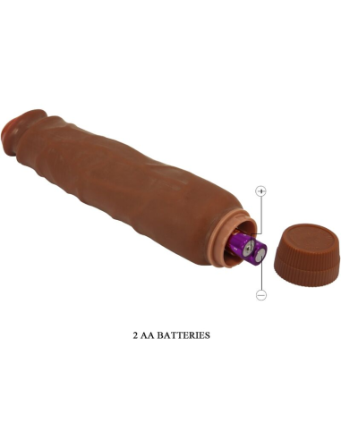 BAILE - JACK VIBRADOR REALÍSTICO 26 CM MULATO
