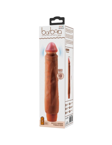 BAILE - JACK VIBRADOR REALÍSTICO 26 CM MULATO