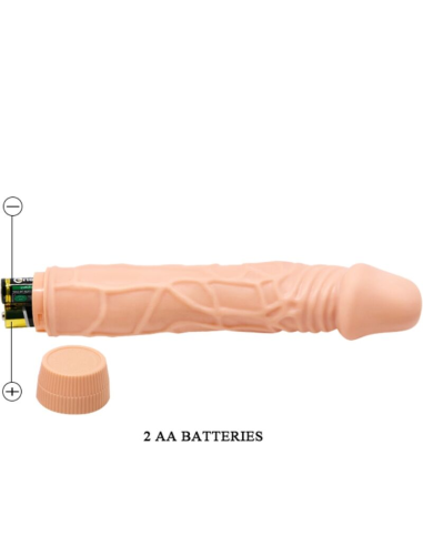 BAILE - BOB VIBRADOR REALÍSTICO 22.5 CM NATURAL
