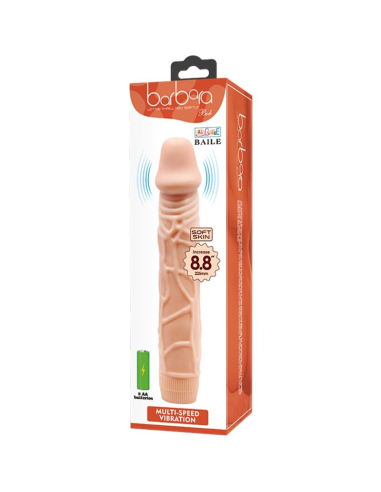 BAILE - BOB VIBRADOR REALÍSTICO 22.5 CM NATURAL