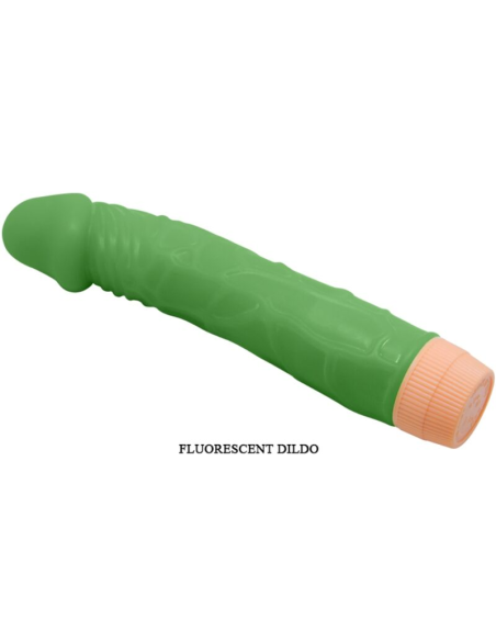 BAILE - BILL VIBRADOR REALÍSTICO 22.5 CM VERDE