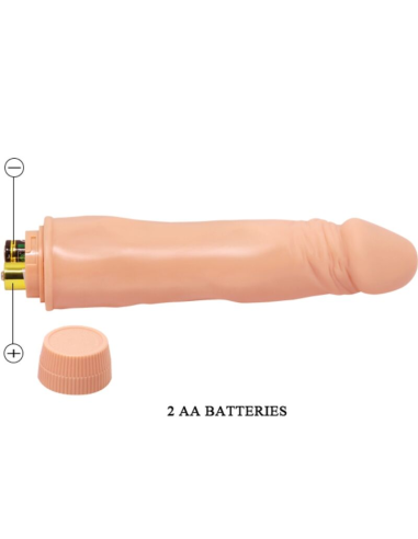 BAILE - DWARF VIBRADOR REALÍSTICO 21 CM NATURAL