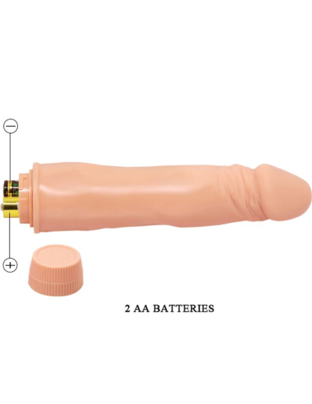 BAILE - DWARF VIBRADOR REALÍSTICO 21 CM NATURAL