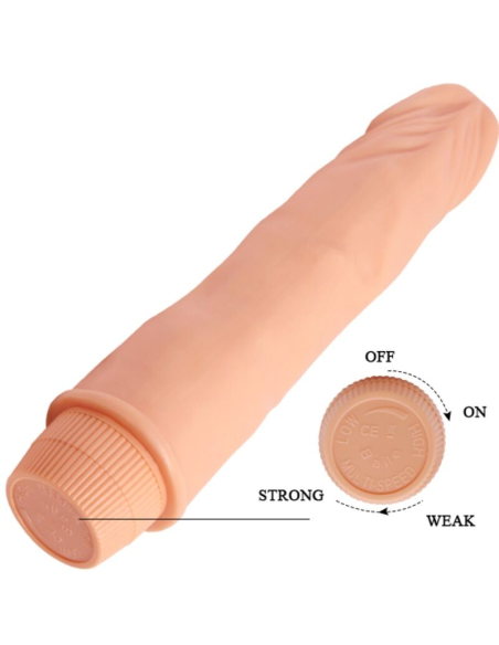 BAILE - DWARF VIBRADOR REALÍSTICO 21 CM NATURAL