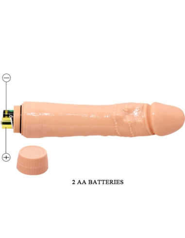 BAILE - DYBBUK VIBRADOR REALÍSTICO 24 CM NATURAL