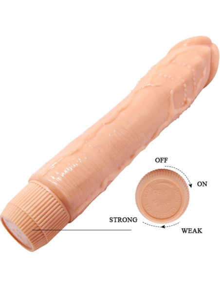 BAILE - DYBBUK VIBRADOR REALÍSTICO 24 CM NATURAL