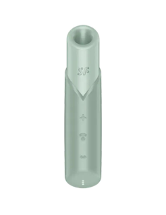 SATISFYER - NAUGHTY KISS ESTIMULADOR CLÍTORIS POR ONDAS VERDE AGUA